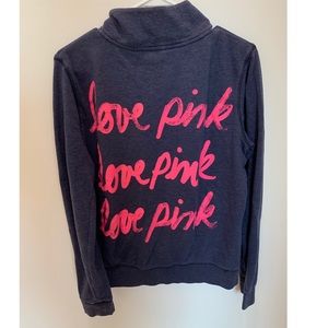 Victoria’s Secret Pink Half Zip Pullover